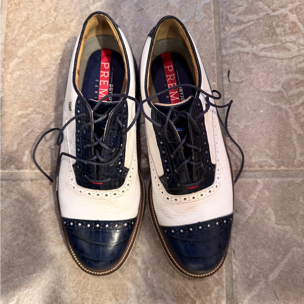 Footjoy Premiere cap toe golf shoes